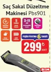 POLOSMART SAÇ SAKAL DÜZELTME MAKİNESİ PBS901
